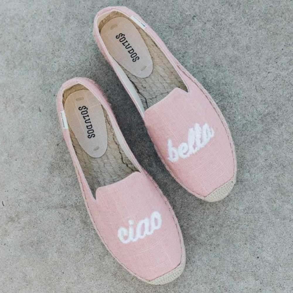 Soludos Ciao Bella Platform Smoking Slipper